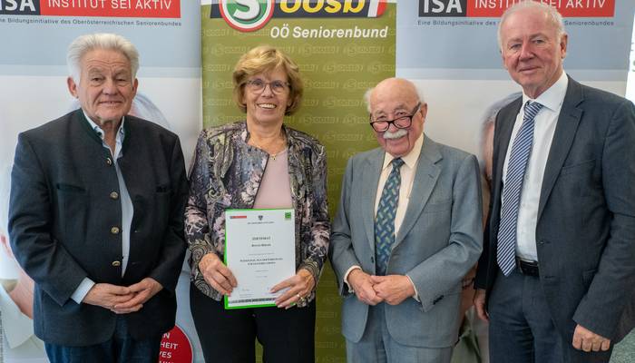 ISA Zertifikatsverleihung