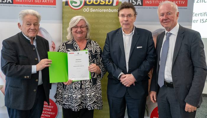 ISA Zertifikatsverleihung