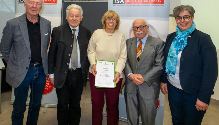 ISA-Zertifikatsverleihung