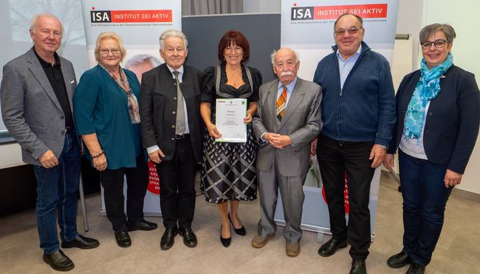 ISA-Zertifikatsverleihung