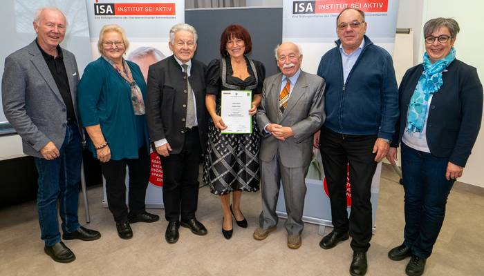 ISA-Zertifikatsverleihung