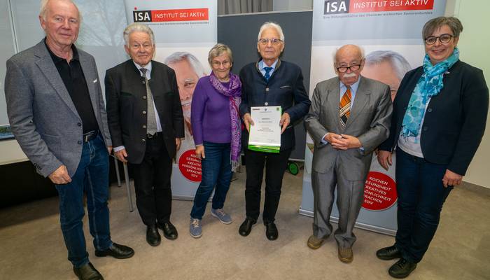 ISA-Zertifikatsverleihung