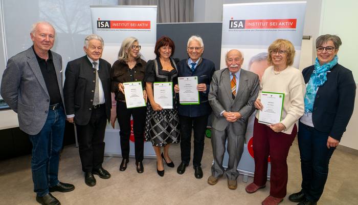 ISA-Zertifikatsverleihung