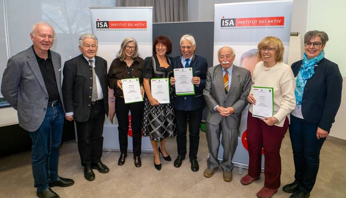 ISA-Zertifikatsverleihung