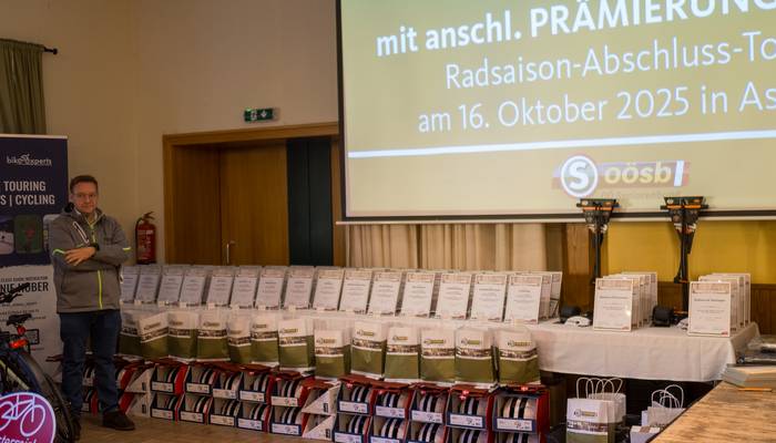 OÖ radelt Praemierungsfeier - Aspach