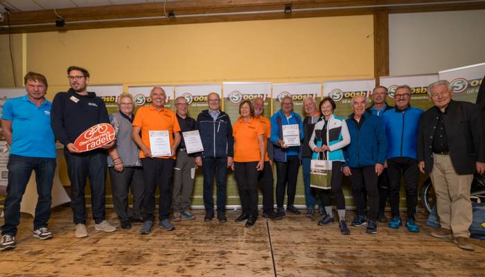 OÖ radelt Praemierungsfeier - Aspach