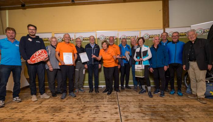 OÖ radelt Praemierungsfeier - Aspach