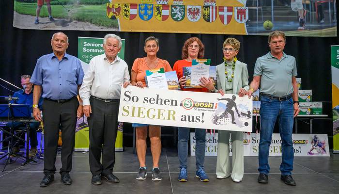 Sommerspiele - Siegerehrung