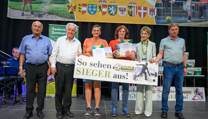 Sommerspiele - Siegerehrung