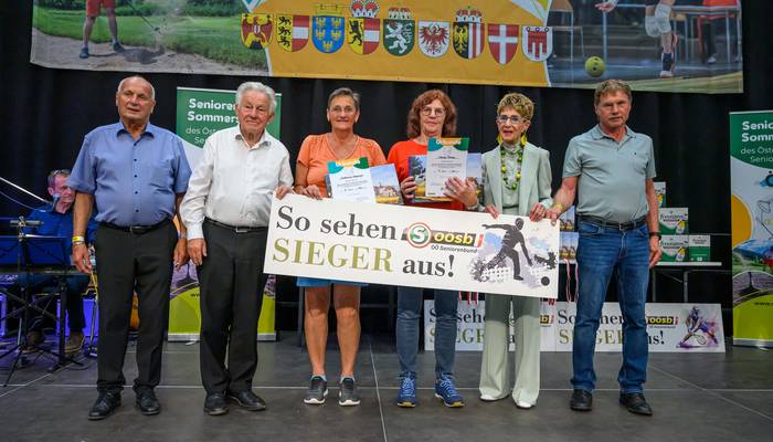 Sommerspiele - Siegerehrung