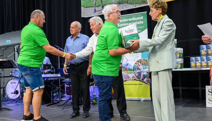 Sommerspiele - Siegerehrung