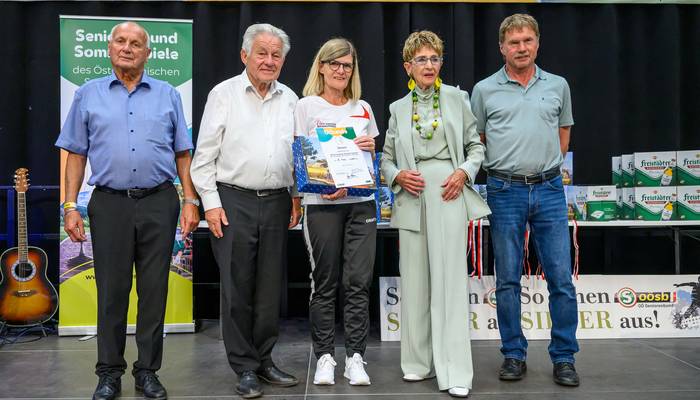 Sommerspiele - Siegerehrung