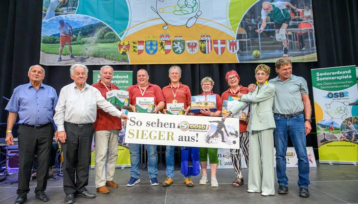 Sommerspiele - Siegerehrung