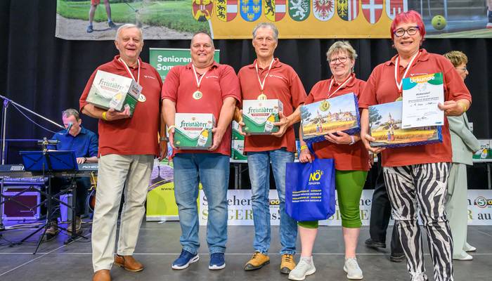 Sommerspiele - Siegerehrung