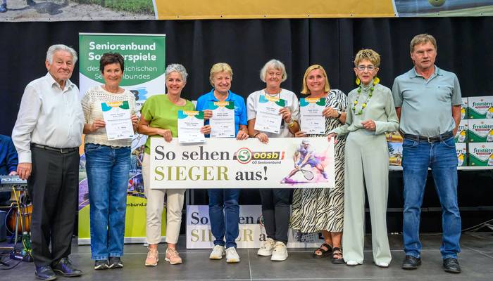 Sommerspiele - Siegerehrung