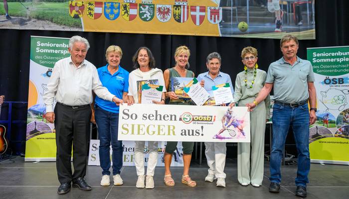 Sommerspiele - Siegerehrung