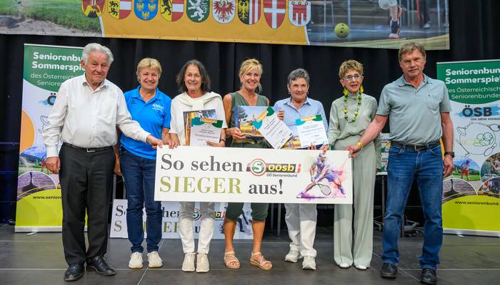 Sommerspiele - Siegerehrung
