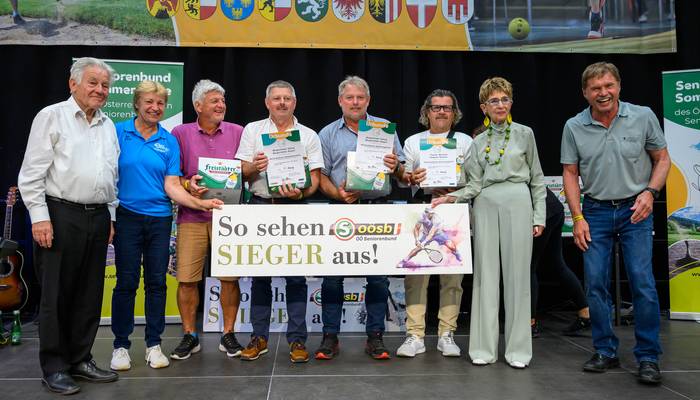 Sommerspiele - Siegerehrung