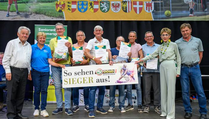 Sommerspiele - Siegerehrung