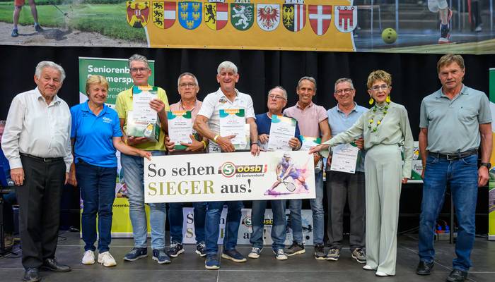 Sommerspiele - Siegerehrung