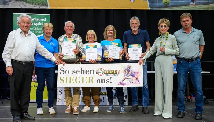 Sommerspiele - Siegerehrung