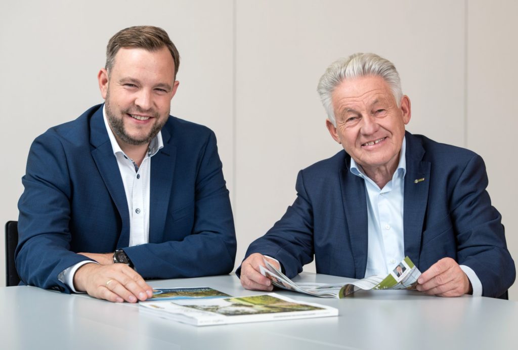 Landesgeschäftsführer BR Mag. Franz Ebner und Landesobmann LH a.D. Dr. Josef Pühringer