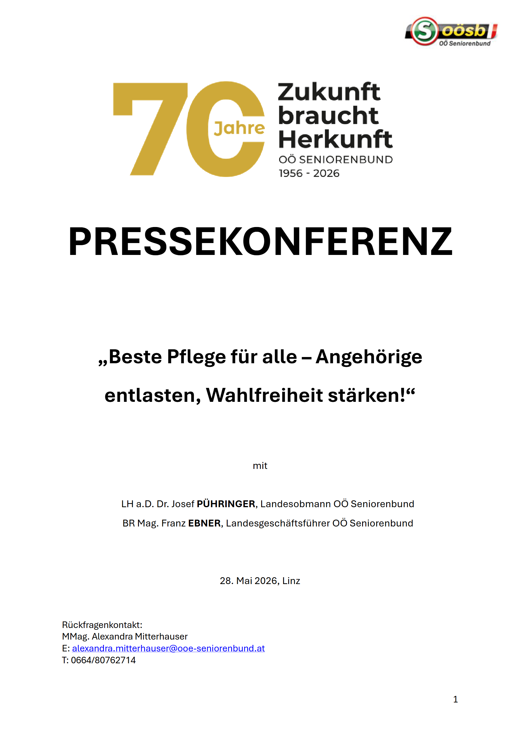Pressekonferenz